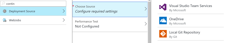 Deployment source