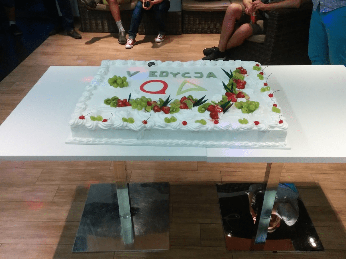 5th edition Quality Excites - celebration cake